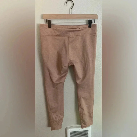 Nike Epic Luxe Running Tights Size Large Mauve Pink - Picture 4 of 7